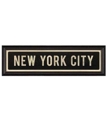 Cuadro New York City 17 x 52 cm