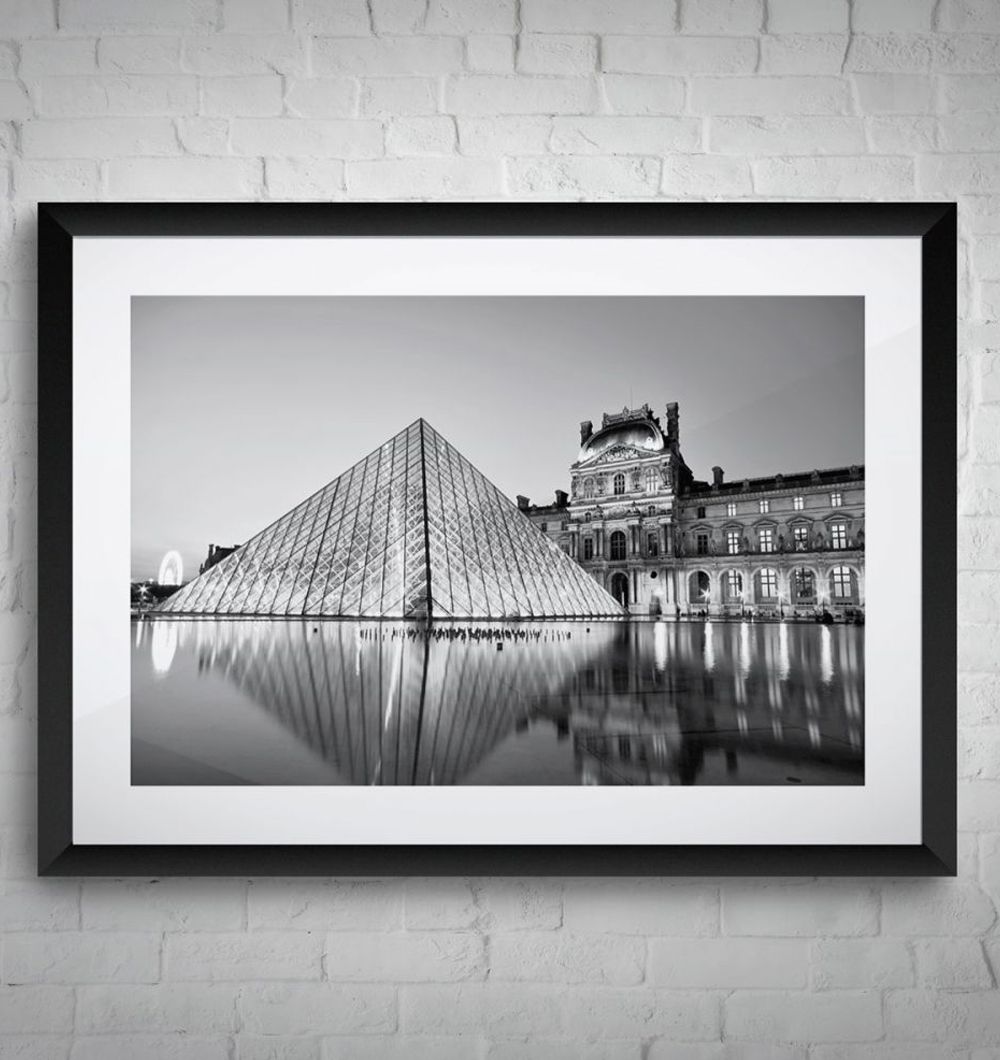 Cuadro Louvre 50x70 cm