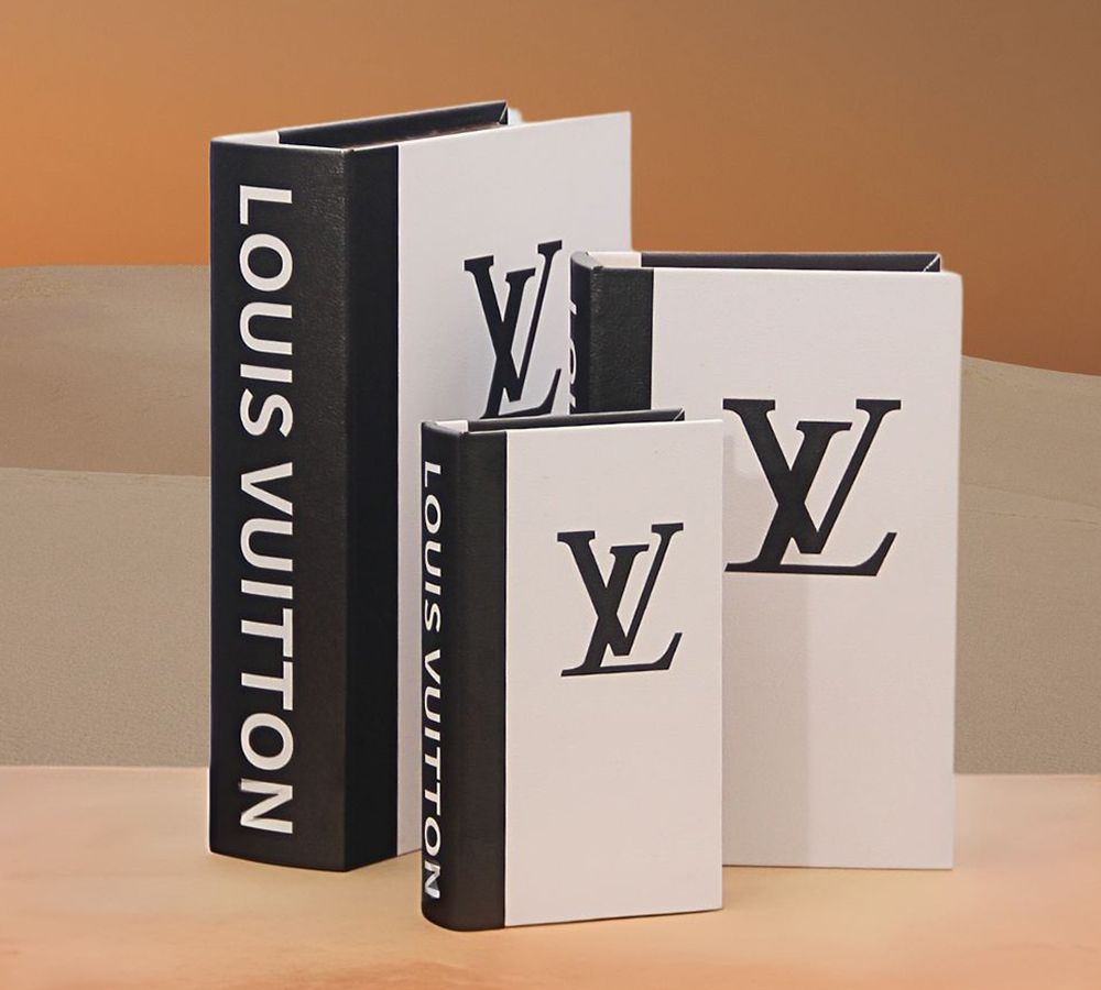 Set x 3 Cajas Libro Louis Vuitton