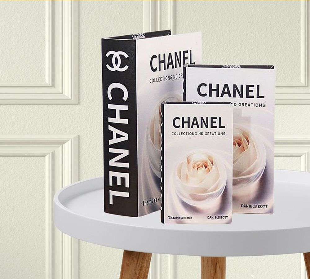 Set x 3 Caja Libro Chanel